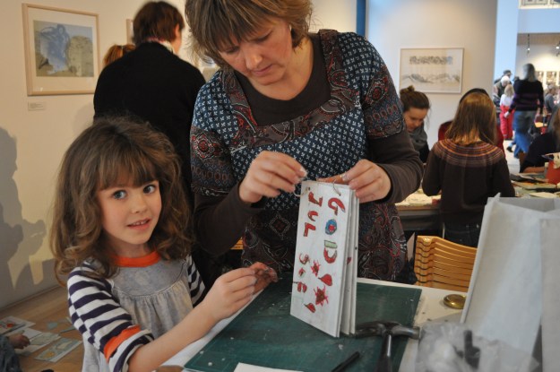 Artists' books workshop på badet (27)