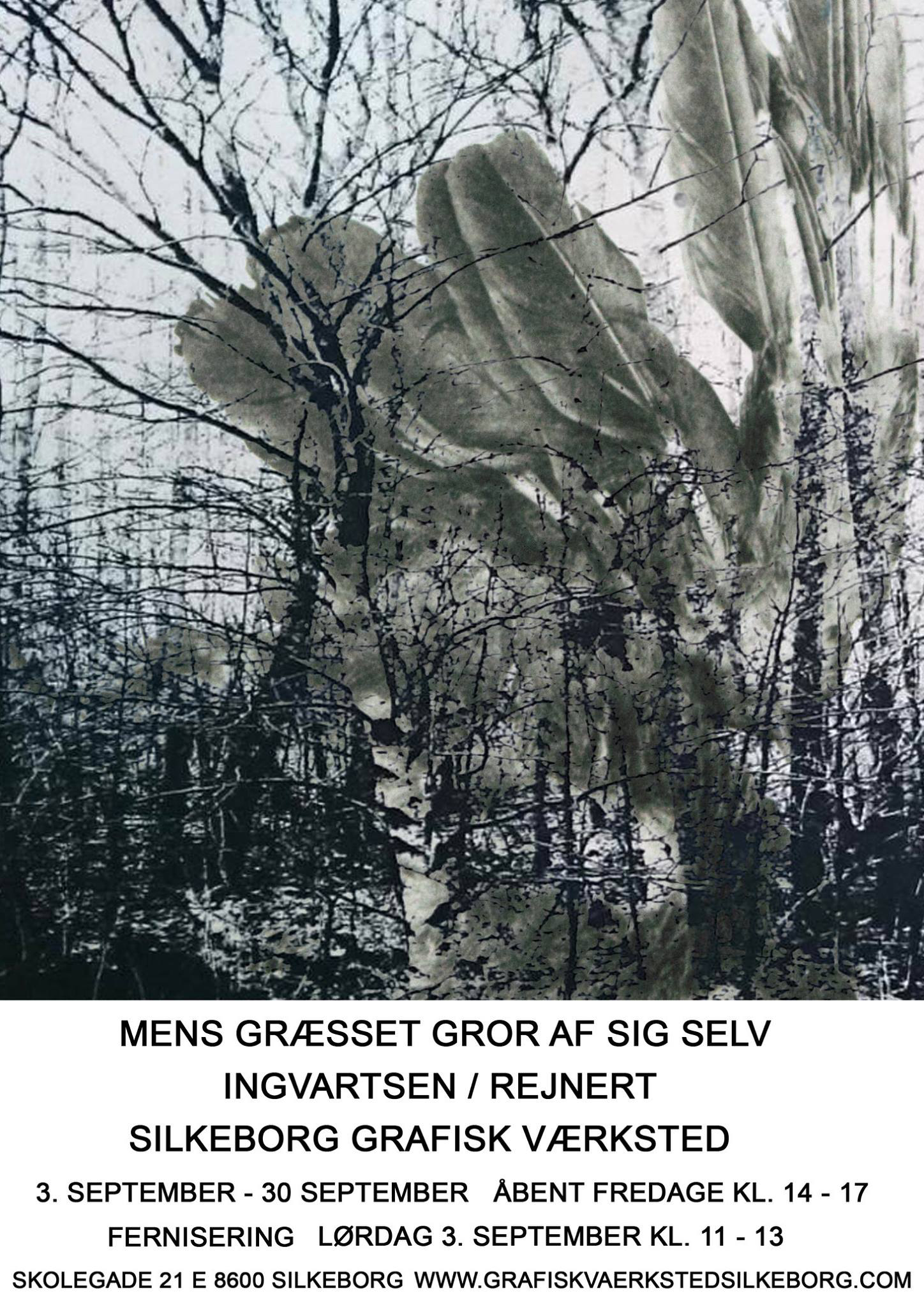 Mens græsset gror af sig selv PLAKAT